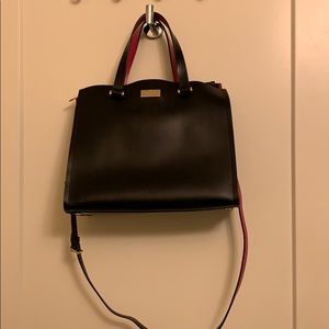 Kate Spade Krya Arbour Hill Black and Pink Purse